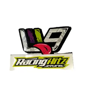 Stiker W9 Style. Bahan glossy, tahan terhadap air, Sudah dipotong dan laminasi glossy pelindung mobil sticker bengkel