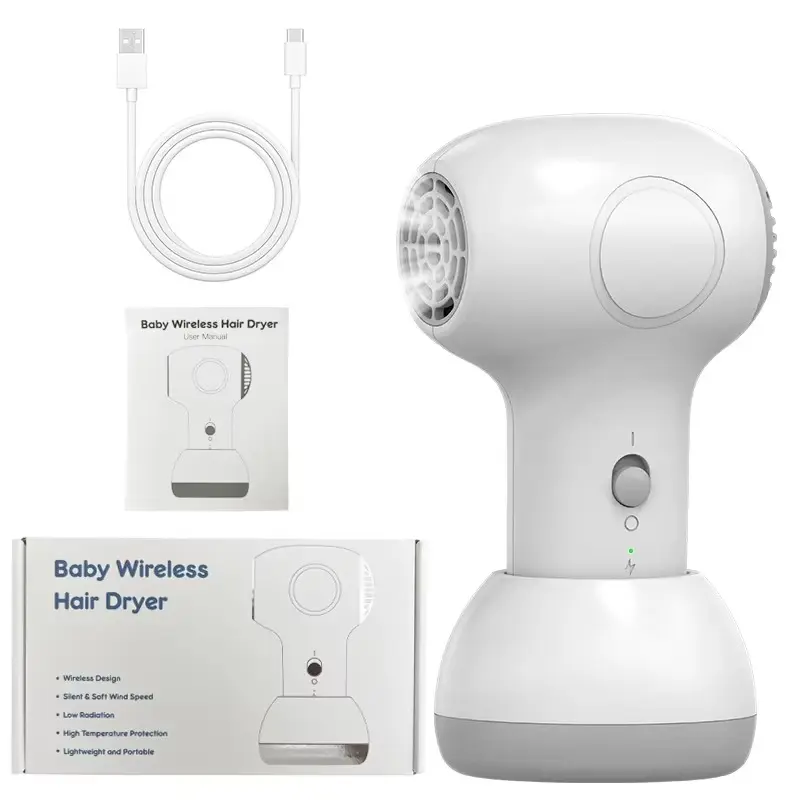 Low Radiation Baby Hair Dryer – Gentle & Safe Drying for Your Little One's Delicate Hair
