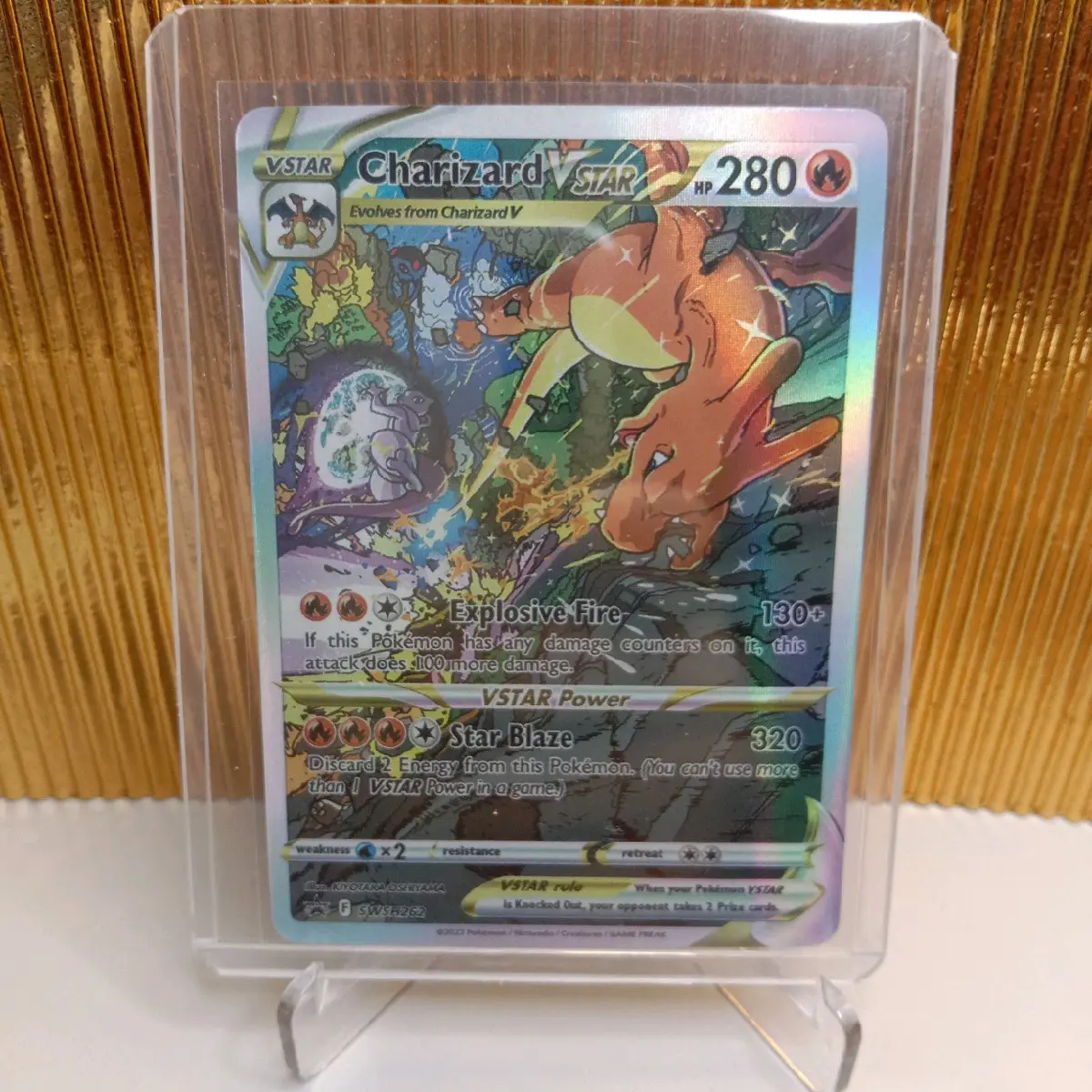 Charizard Vstar SWSH262 Pokemon Custom Card Game (CCG) - TikTok Shop Malaysia Charizard Vstar SWSH262 Pokemon Custom Card Game (CCG) - TikTok Shop Malaysia