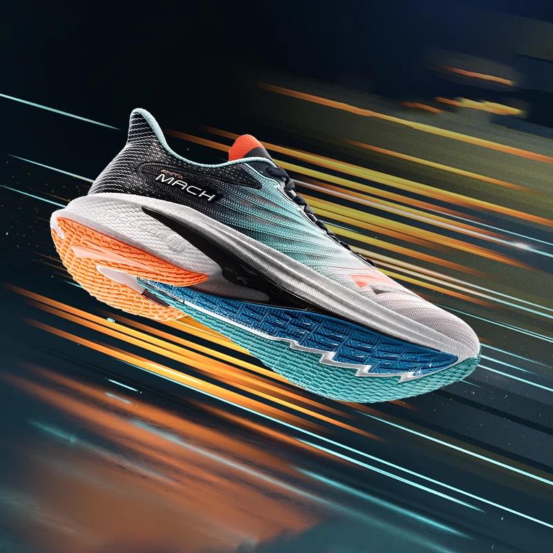 ĐỘC QUYỀN ONLINE Giày Chạy Bộ Bán Chuyên Nam ANTA MACH 4.0 NITROEDGE 1124C5583| Giày Running Thể Thao 15-21 km Siêu Nhẹ ,Thoáng Khí Đế Cao Su Đàn Hồi Êm Ái Hạn Chế Trơn Trượt Bảo Hành Chính Hãng ANTA Sport