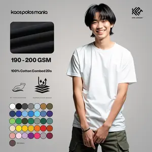 Kaos Polos KPM Apparel Classic Premium Size Dewasa Part 1