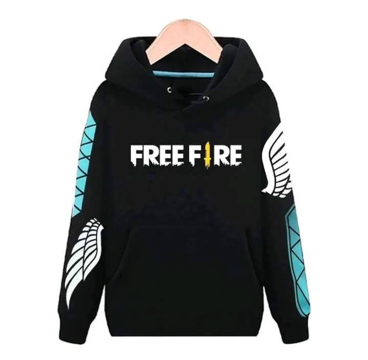 Sweater Hoodie Jaket Pria/Wanita/Anak FF/Free Fire Calca Angelica Hoodie