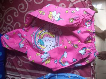 Product Review of JAKET PARASUT ANAK "PINK RAINBOW" FULL PRINTING Santai from M**y L**n 1
