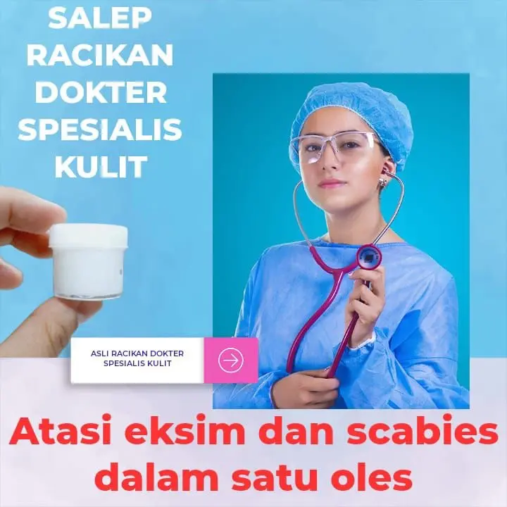 (COD)Krim racikan sepesialis kulit untuk eksim dan scabies isi 10gram Perawatan
