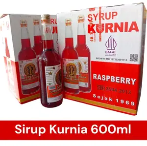 Sirup Kurnia Raspberry Syrup Gula