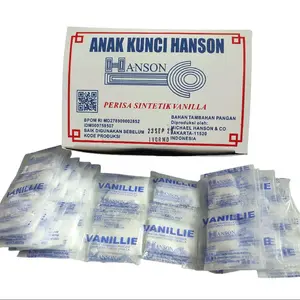 100 Pcs Vanillie Anak Kunci Hanson Pewanggi Kue Minuman/Perisa Vanilla Wanggi