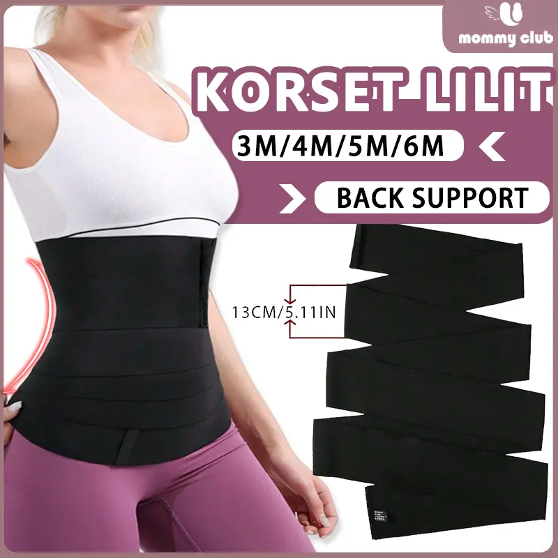 Korset Lilit 3M-6M Korset Pelangsing Stretch Elastic korset ibu Peramping melahirkan RA01