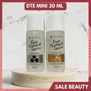 ( MINI 30 ML ) DTE MINI MS GLOW / DTE MINI CENTELLA 30 ML / DTE MINI DNA 30 ML / ESSENSE MINI MS GLOW Essence  Perawatan Wajah   Kering Pencerah