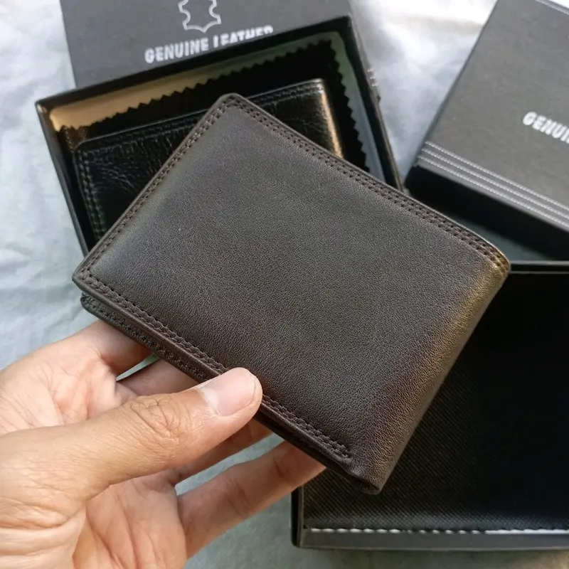 Dompet Mini Full Kulit Asli Ukuran 11cmx8cm Dompet Lipat 4