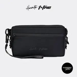 Harmits Project x TFive Handbag Pria Warna Hitam Multifungsi