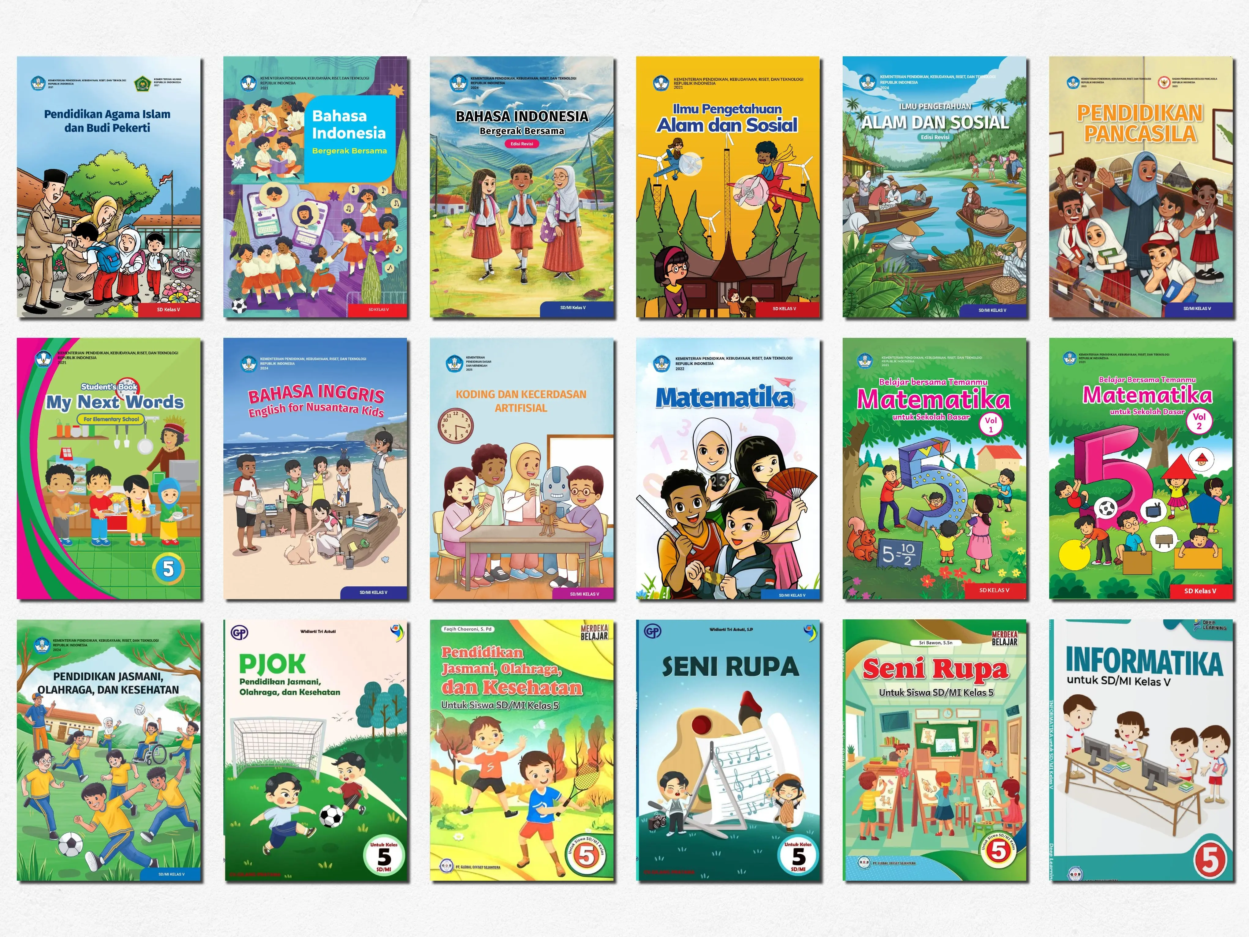 Buku Kurikulum Merdeka SD Kelas 5 ( KUMER )