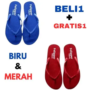 Felipper Classic - Sandal Jepit Wanita Tren viral Beli 1 Gratis 1 Kualitas Bagus Nyaman Terbaru