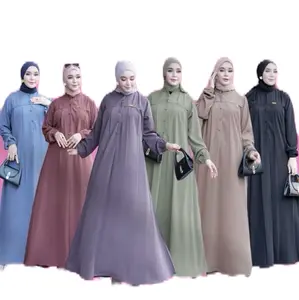 Gamis Wollpeach Premium | Ready ukuran s m l jumbo