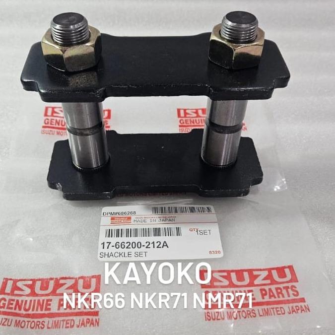 SHACKLE SET ANTING ANTING PER DAUN DEPAN NKR66 NKR71 NMR71 17-66200-212A 0