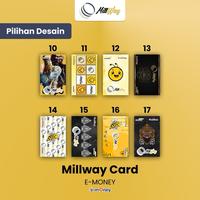 Gambar Millway - Kartu elektronik serbaguna special desain Millway - 01 dari Millway Indonesia Kota Administrasi Jakarta Pusat 2 Tokopedia