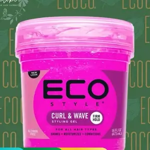 Eco style hair  and Wave styling gel
