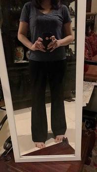 Product Review of Celana Cutbray Flare Polos kulot kantor Kerja Scuba Premium Pinggang Highwaist Stretch melar Wanita from T**i A** 0