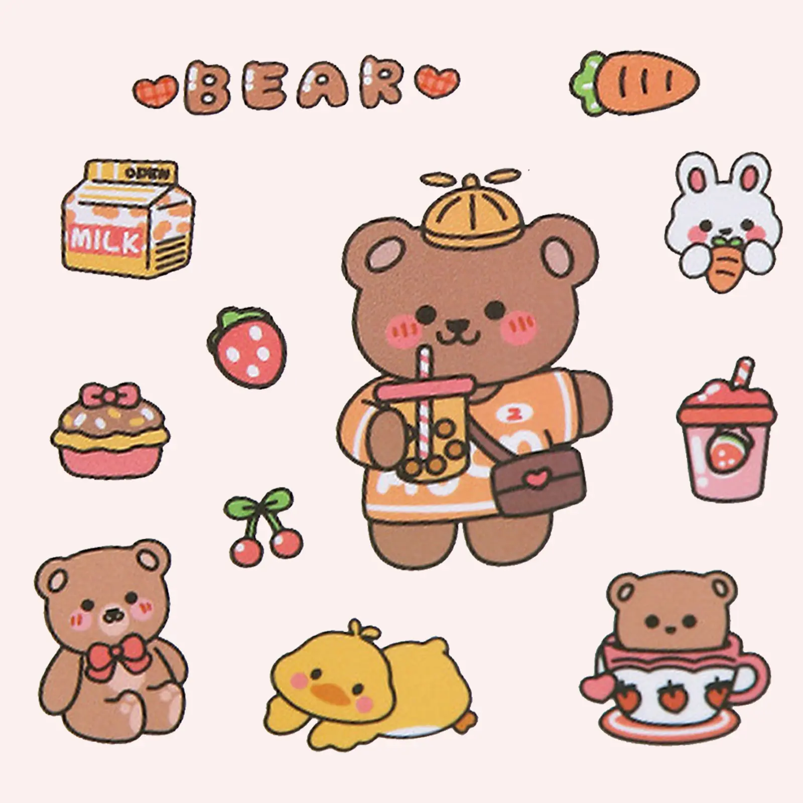 Mobile phone earphones sticker