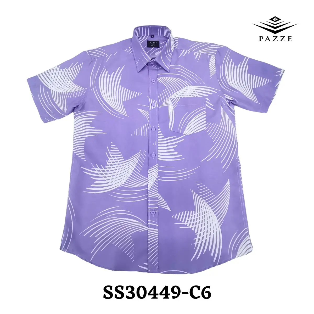 [Batik 8/8] Pazze Baju Batik Slim Fit Casual Floral