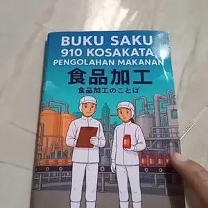 Buku Saku 910 Kosakata SSW Pengolahan Makanan – Bahasa Jepang untuk Pekerja Food Processing