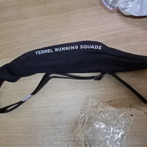 Terrel Sportswear - Dashing Bag Black Series Tas Lari Unisex | Stretch Lightweight Water Resistant