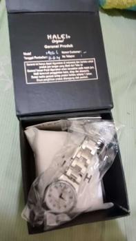 Product Review of Halei Watch 456 L - Jam Tangan Wanita Rantai Stainless Steel Analog Kekinian - Tahan Air dan Garansi 1 Tahun. Free box from 3**h 0