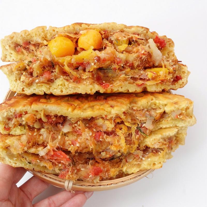 Lâm Thủy Bánh trung thu 5 trứng size to 600gr thập cẩm ngon miệng