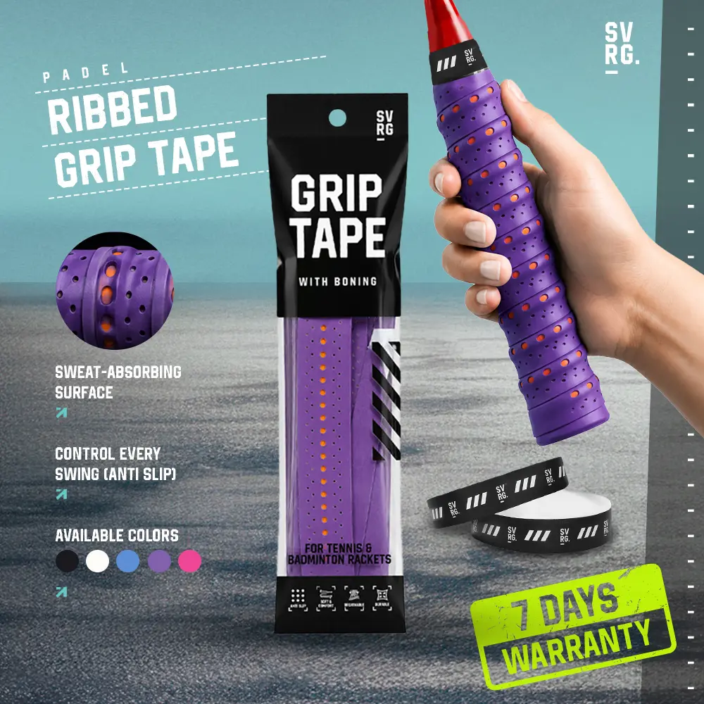 SVRG Grip Tape Boning - Grip Raket Tulang Anti Slip - Badminton - Tennis