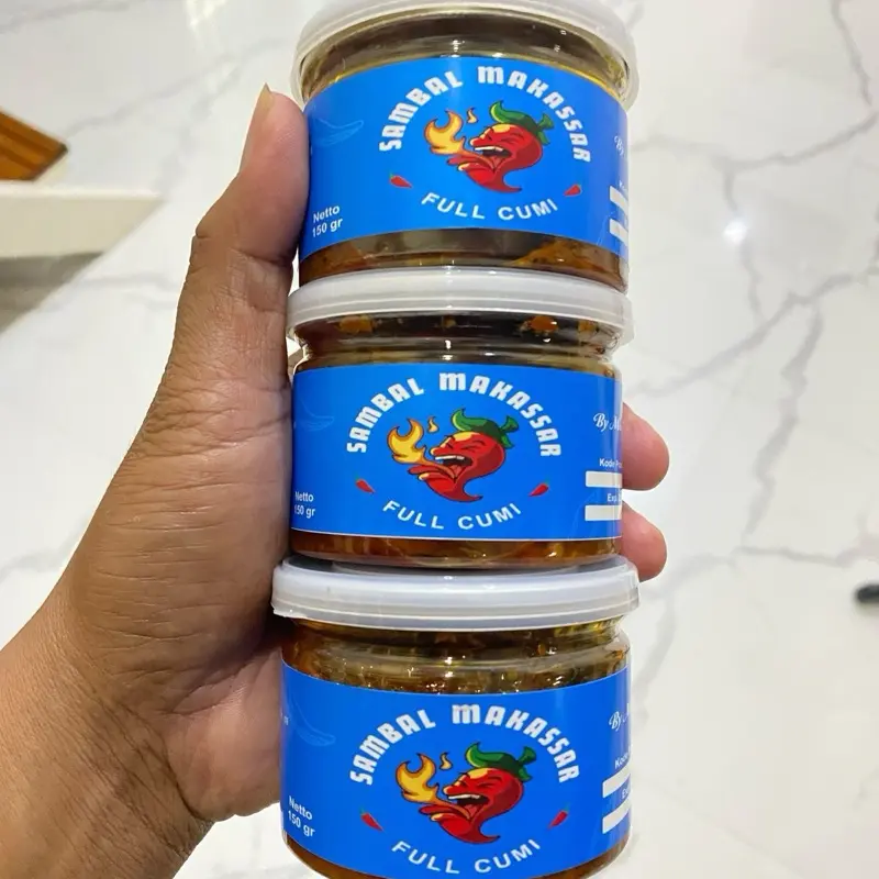 Sambel Makassar by Masita isi 3 pot sambal Food 1