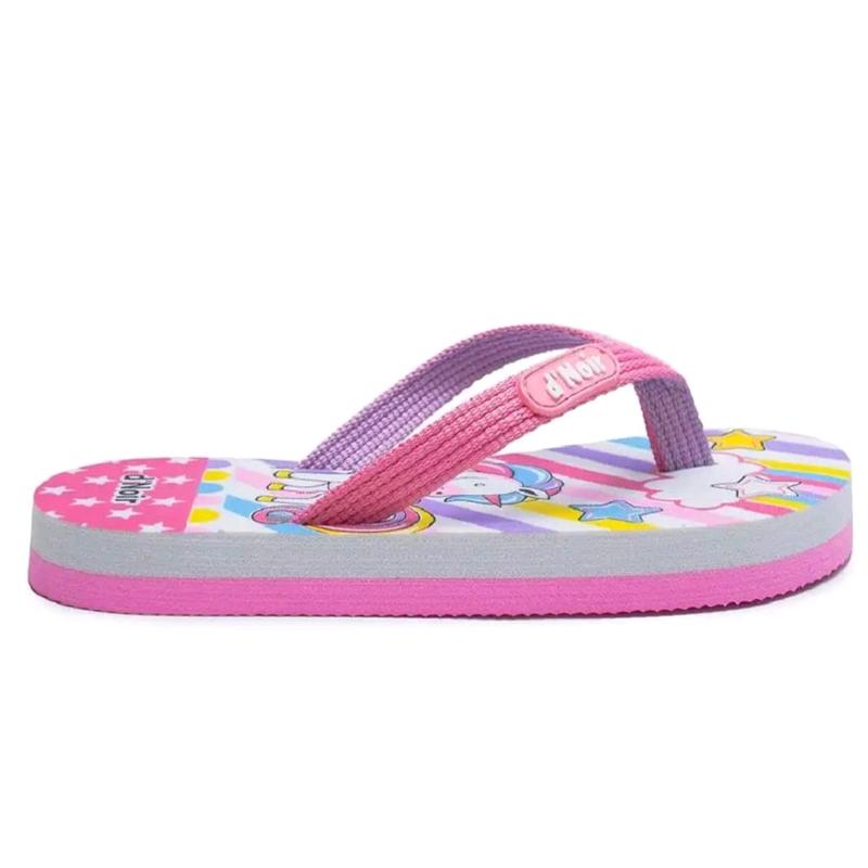sandal anak perempuan motif kuda poni rainbow terbaru 2024 panjang  Kaki 26 sampay 35 Fashion 3