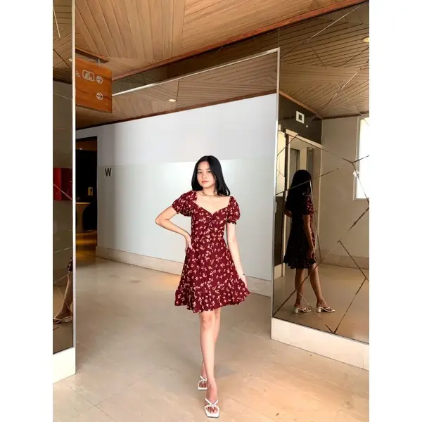 DRESS Cassandra - dress MIDI - dress hamil 6
