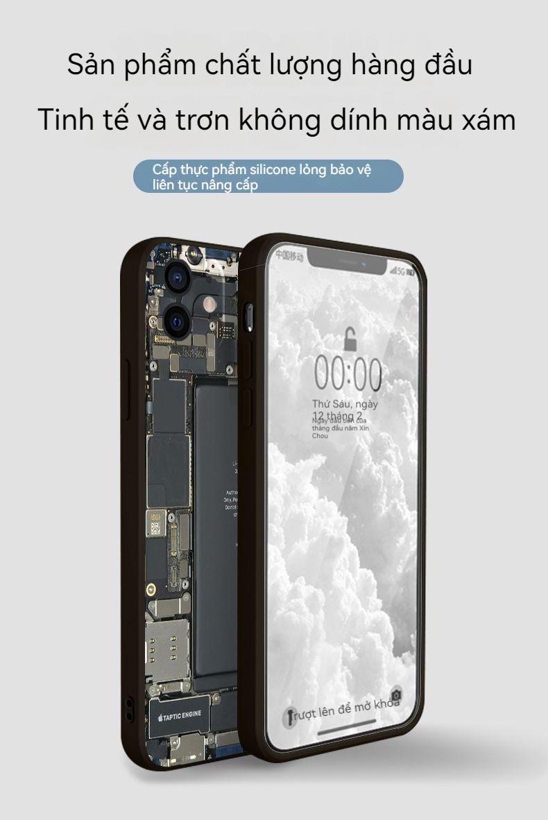 Product Introduction of Bảng mạch ốp điện thoại cho Apple11 / 7plus / 11pro max / 8plus / xs max / iPhone 12promax / iPhone 14pro max / 6s plus / 13 pro / xr / x / rằn ri tháo rời / cone 1 / sáng tạo / chất lỏng./ip12 pro max/ốp iphone 5