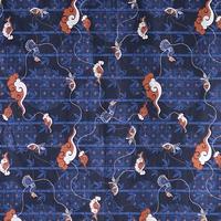 Gambar My Aksa Kain Batik Print Katun Primis Pelana Navy - 1M dari My Aksa Fit Everywhere Kab. Sukoharjo 5 Tokopedia