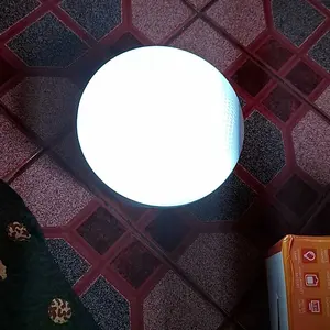 COD (Baterai Real asli 7200MAH)lampu led emergency ufo 400w /solar panel led/ lampu emergency gantung lampu  taman  outdoor lampu  tenaga  surya khusus mati listrik lampu  terang  banget Besi/camping lamp