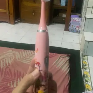 MYUNG Sikat Gigi Anak ElektrikToothbrush Sonic Vibration Battery Waterproof