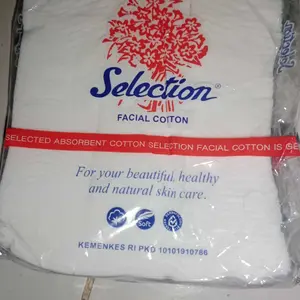 Selection Kapas Facial Cotton Kotak 35gr 50gr 75gr Kapas Round 80pcs - Kapas Pembersih Wajah Kecantikan