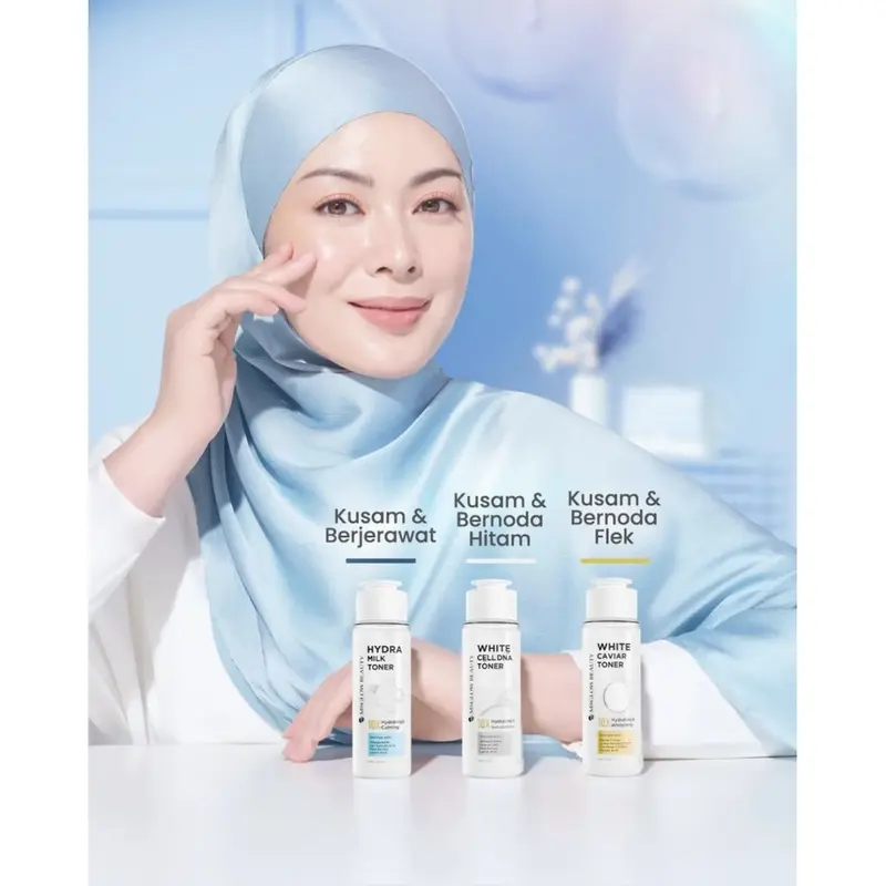 MS GLOW TONER GLOW ACNE CAVIAR HYDRA DNA 4