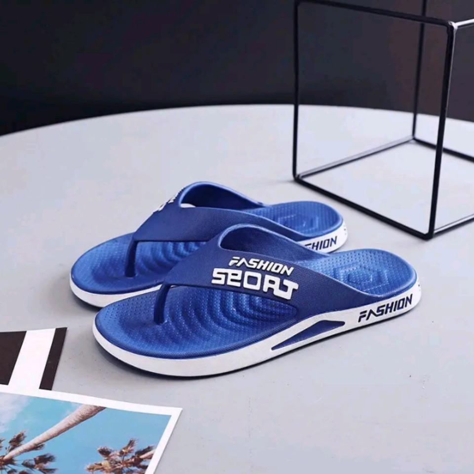 Sandal Anak Laki 5-6–12 tahun Sendal Jepit Karet Fashion Sport Kaki Korean Style Kekinian Rubber Tanpa Hak Slippers sandal  jepit sandal jepit  anak laki laki sandal  karet 5–10