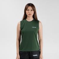 Gambar Terrel sportswear basic tanktop green women dry fit running gym yoga kaos olahraga wanita Outdoor Pakaian - XL dari Terrel Sportswear Kota Bandung 3 Tokopedia