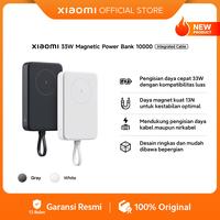 Gambar Xiaomi 33W Magnetic Power Bank 10000mAh (Integrated Cable) | Pengisian daya cepat 33W dengan kompatibilitas luas | Daya magnet kuat 13N | Pengisian daya kabel maupun nirkabel [Official Store] - White dari Xiaomi Indonesia Kab. Tangerang 1 Tokopedia