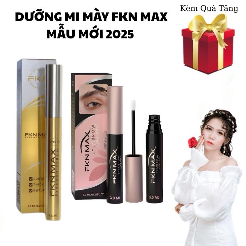 DƯỠNG MI & MÀY FKN MAX phiên bản cao cấp X5 dưỡng chất, hỗ trợ và cải thiện lông mi mày thưa ngắn dành cho nam và nữ. Dạng Serum. KÈM QUÀ TẶNG