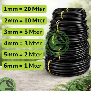 kawat bonsai hitam ecer per Ukuran kawat bonsai aluminium premium berkualitas