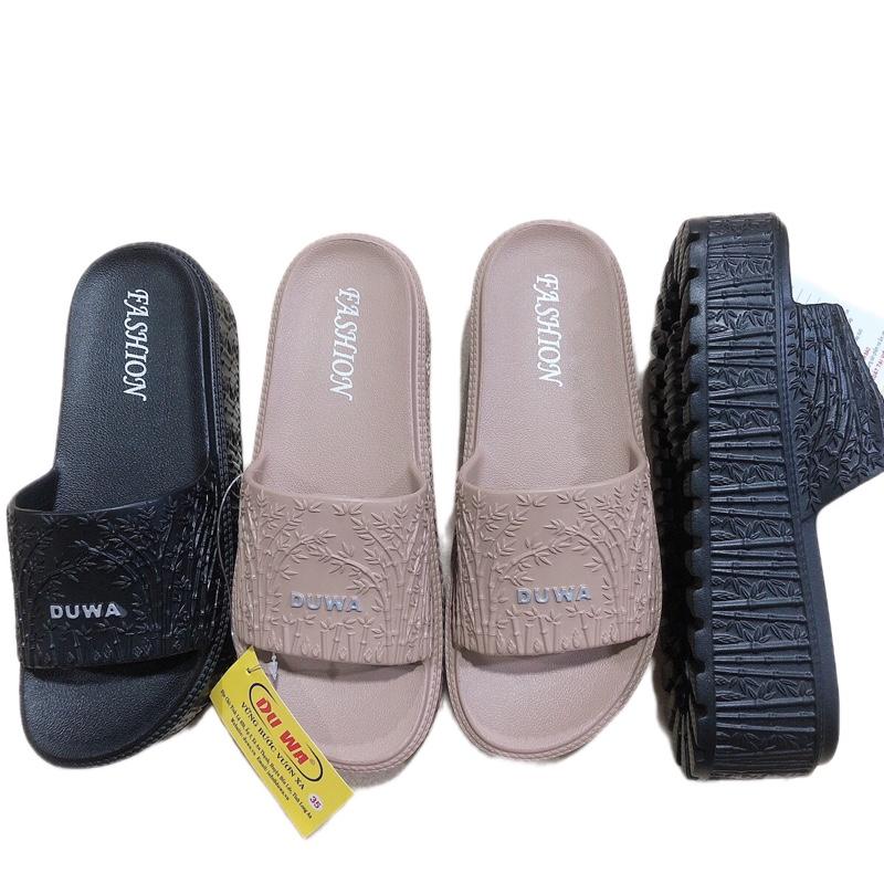 Dép quai ngang Duwa đế cao 4 phân