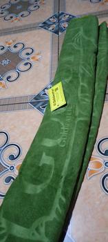 Product Review of Goldwater Handuk Mandi Jumbo Standar Original Motif Daun Menyerap Air Lembut Garansi Sesuai Deskripsi Produk from s**a 0