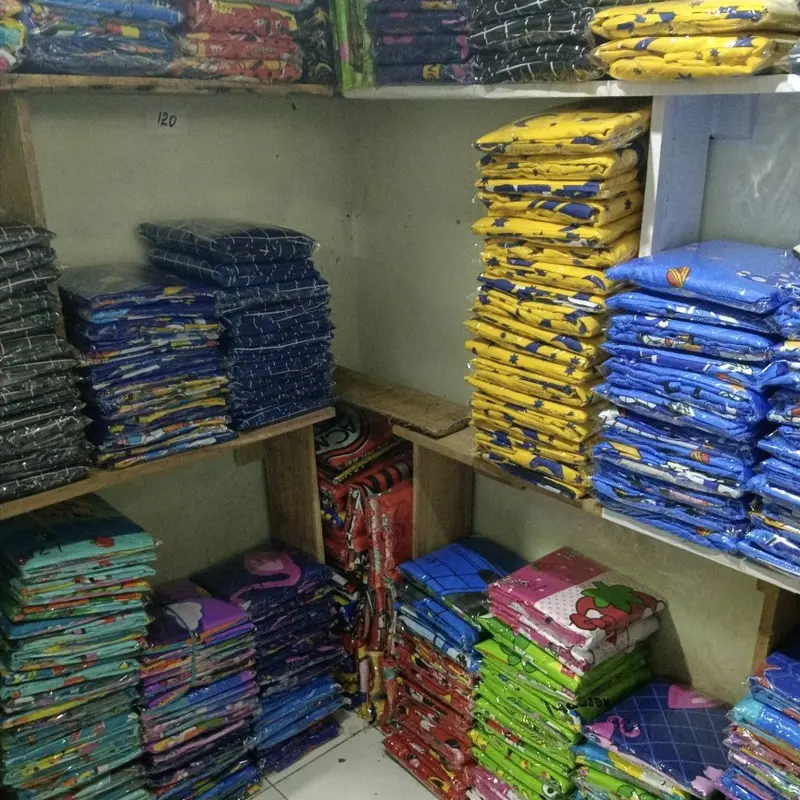 Sarung Kasur Busa Resleting Polyster Karakter Dewasa/Anak-Anak Ukuran No. 1-4 7