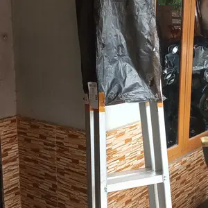 PROMO !!! TANGGA LIPAT 2 METER BISA LURUS 4 METER SUPER KUAT BAHAN BAJA RINGAN PENGIRIMAN CEPAT