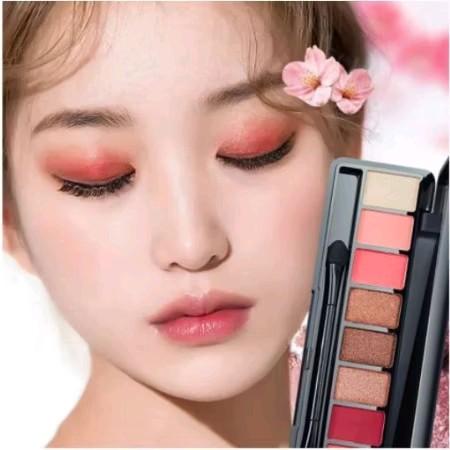 Colour Geometry LM Eyeshadow 12 Warna Long Lasting Waterproof Pallete Eyedhadow 1