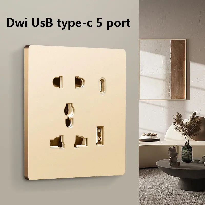 USB type-c 5 port emas