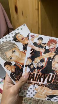 Product Review of Haikyu 1 2 3 4 5 6 7 8 9 10 (Segel Original) from v** 0