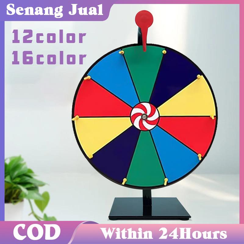1Set Permainan Roda Putar Spin Undian Serbaguna / Lucky Spin 30CM ...